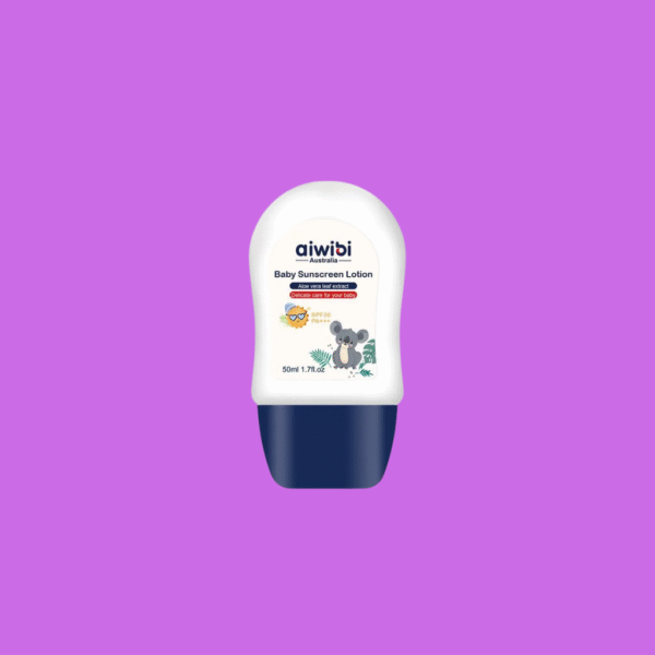 Aiwibi Baby Sunscreen Lotion SPF 30 With Aloe Vera Leaf Extract 50ml