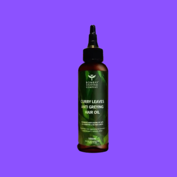 Bombay Shaving Curry Leaves Anti Greying Hair Oil 100ml