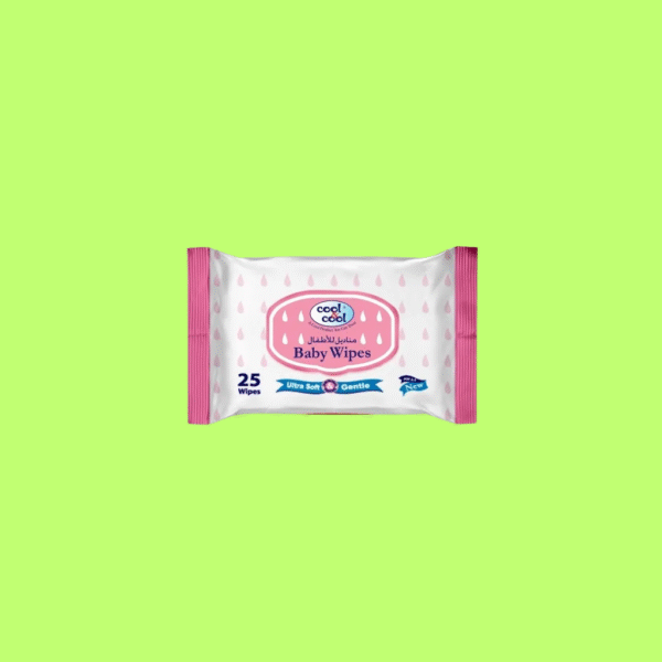 C&C.BABY WIPES 25'S