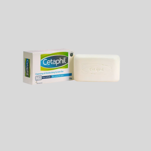 Cetaphil cleansing and moisturizing syndet bar soap - 75G.
