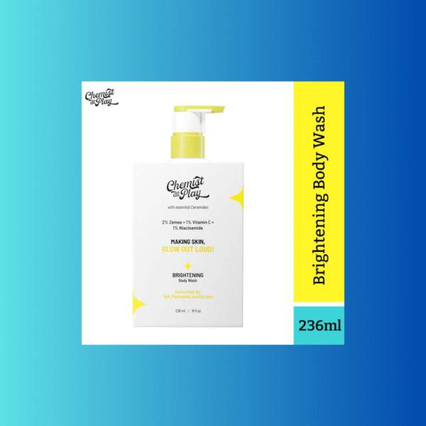 Chemist At Play Brightening Body Wash - 236ML (2% Zemea + 1% Vitamin C + 1% Niacinamide)