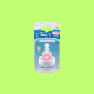 Dr Brown's 292-INTL Preemie Flow Narrow Silicone Nipple