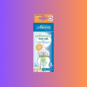 Dr Brown's 5 oz/150 ml Options+ Wide-Neck Bottle, PP, 1-Pack WB51600-ESX
