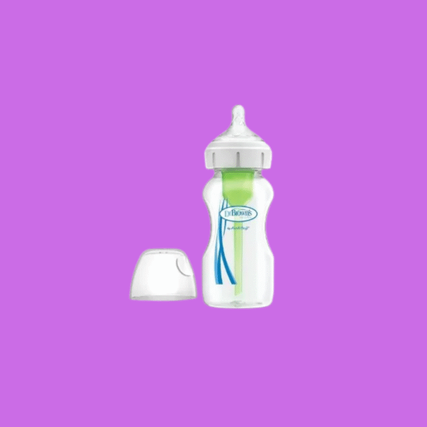 Dr Brown's 9 oz/270 ml Options+ Wide-Neck Bottle, PP, 1-Pack WB91600-ESX
