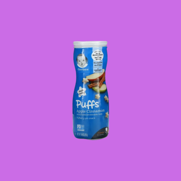Gerber, Grain & Grow, Puffs Apple Cinnamon, 8+ Months- 1.48 oz