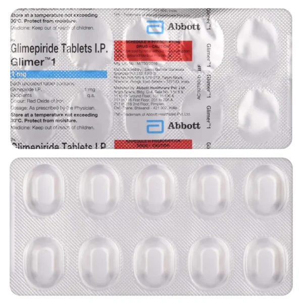 Glimer 1mg Tab