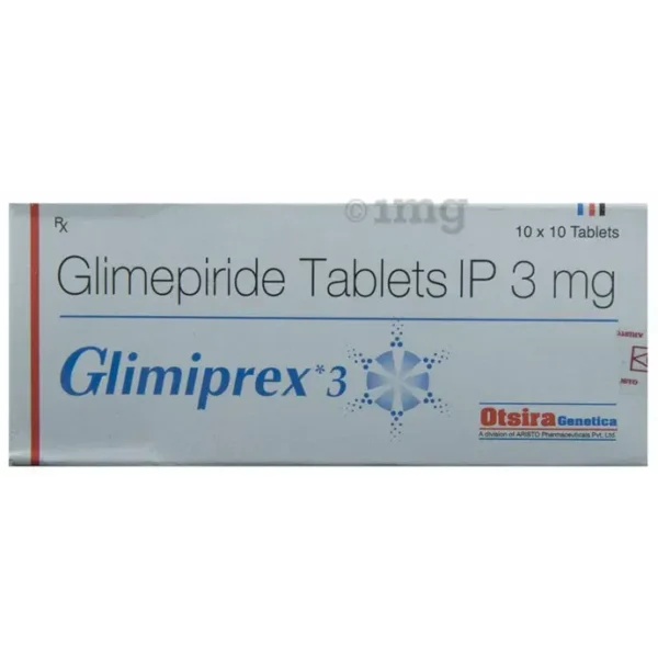 Glimiprex 3mg Tab - Image 2