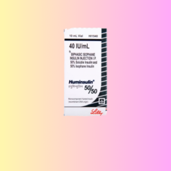 HUMINSULIN 50/50 (40 IU/ML)