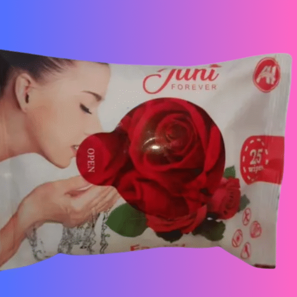 Juni Facial Wipes with Rose