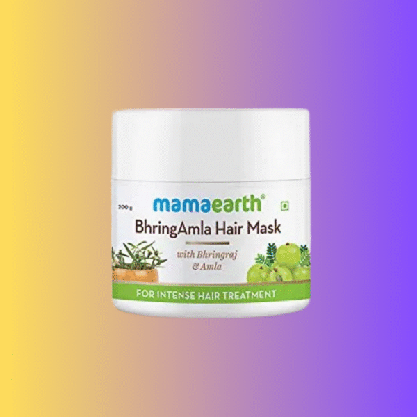 Mamaearth Bhringamla Hair Mask with Bhringraj & Amla for Intense Hair Treatment-200 g