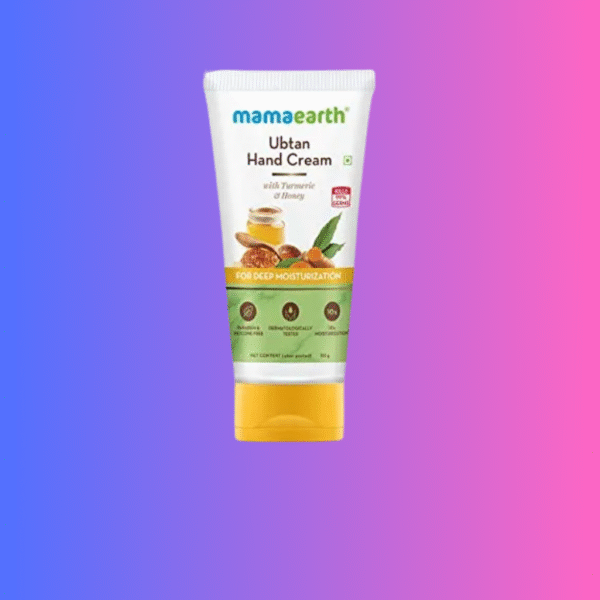 Mamaearth Ubtan Hand Cream with Turmeric and Honey for Deep Moisturization-50g