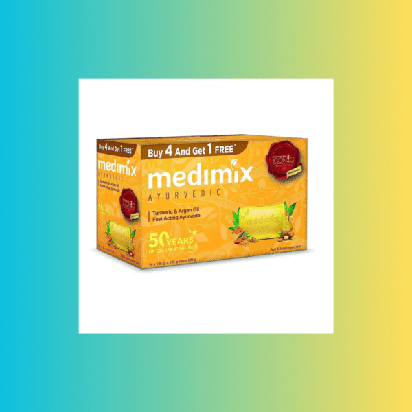Medimix Turmeric Soap 125gm 4+1 (5pcs)