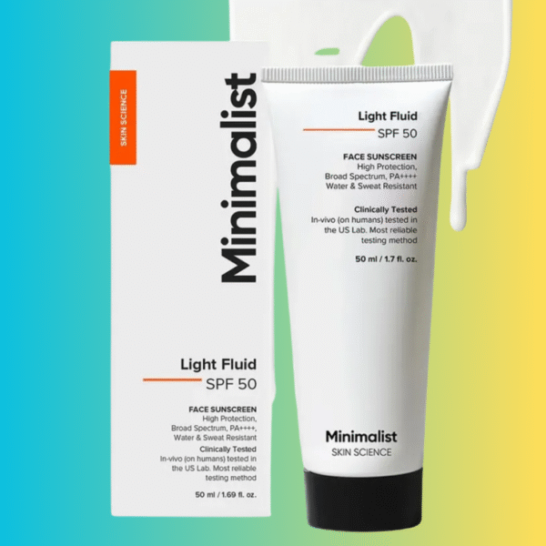 Minimalist Light Fluid Sunscreen SPF 50 PA++++ | 50 ml