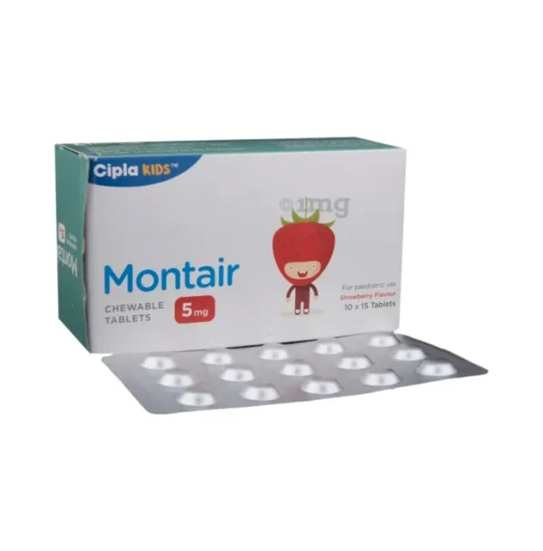 Montair 5mg Chewable Tablets