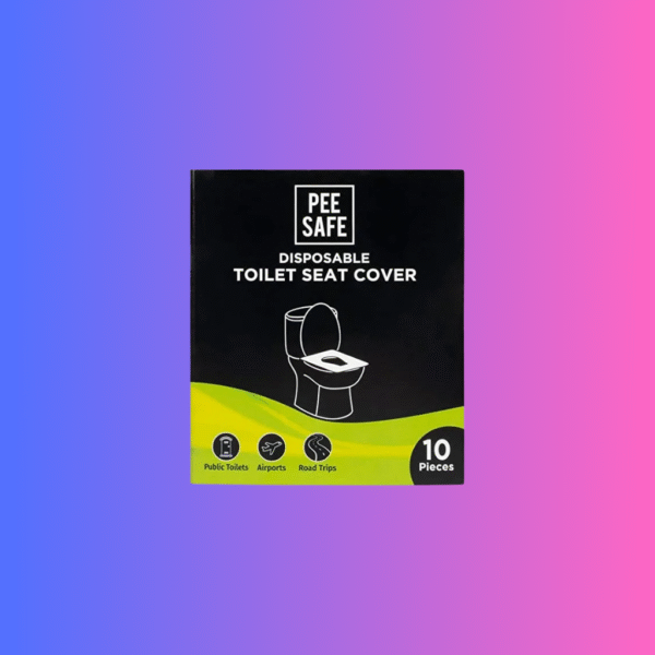 Pee Safe Disposable Toilet Seat Covers | Protects Against Germs | Reduces The Risk Of UTI | For Public Toilets | Travel-Friendly | Environment Friendly | Pack Of 10