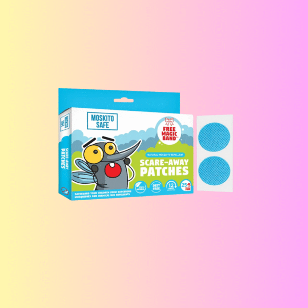 Pee Safe Moskito Safe Scare Away Natural Mosquito Repellent Patches - Pack of 30