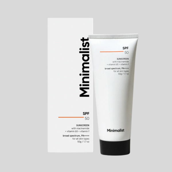Minimalist SPF 50 PA++++ Sunscreen| 50 g