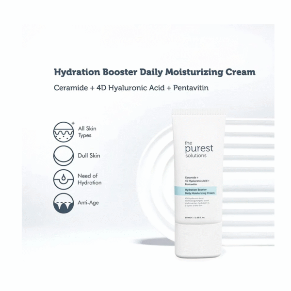 The Purest Solutions Hydration Booster Daily Moisturizing Cream | 50ml