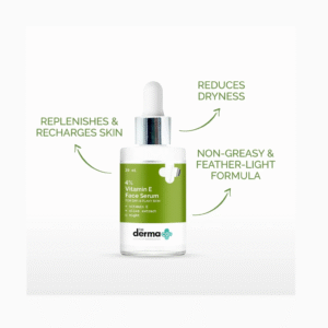 4% Vitamin E Face Serum with Vitamin E and Olive Extract - 30 ml