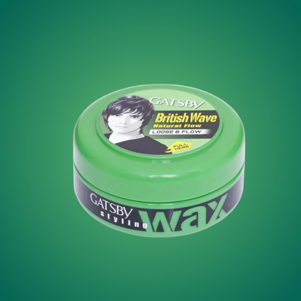 Gatsby Wax 75GM- LOOSE&FLOW (GREEN)
