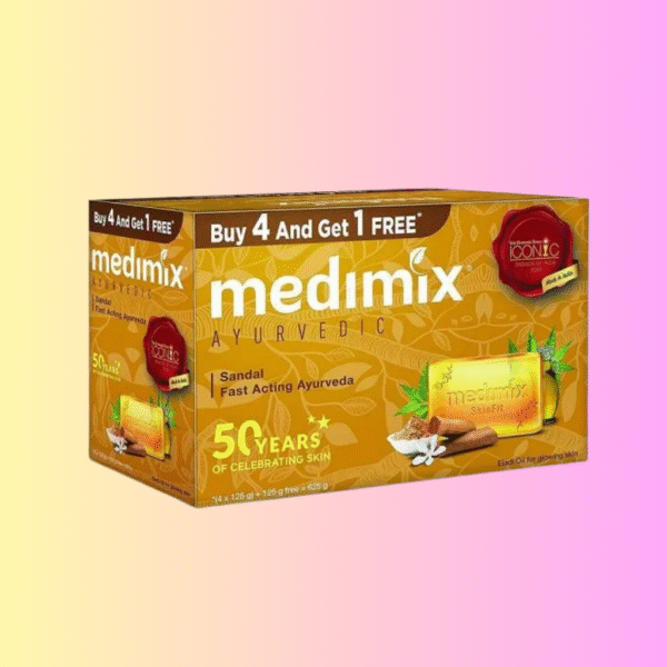 Medimix Sandal Soap 125gm 4+1 (5pcs)