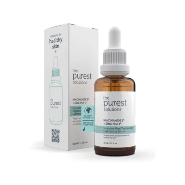 The Purest Solutions Intensive Pore Tightening & Lightening Serum | Niacinamide 5% + Zinc Pca 1% | 30ml - Image 4