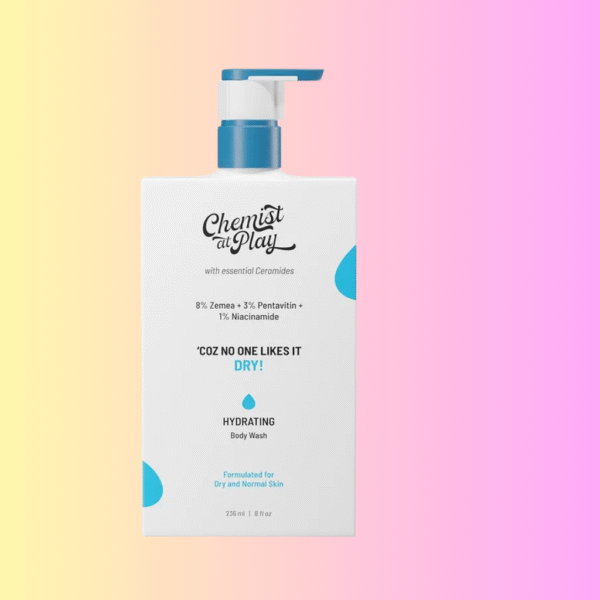 Chemist At Play Hydrating Body Wash - 236ML (3% Pentavitin + 8% Zemea + 1% Niacinamide)