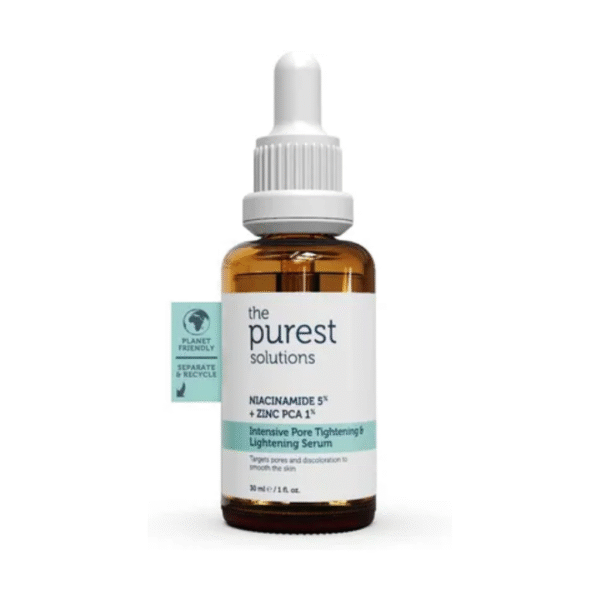 The Purest Solutions Intensive Pore Tightening & Lightening Serum | Niacinamide 5% + Zinc Pca 1% | 30ml - Image 3