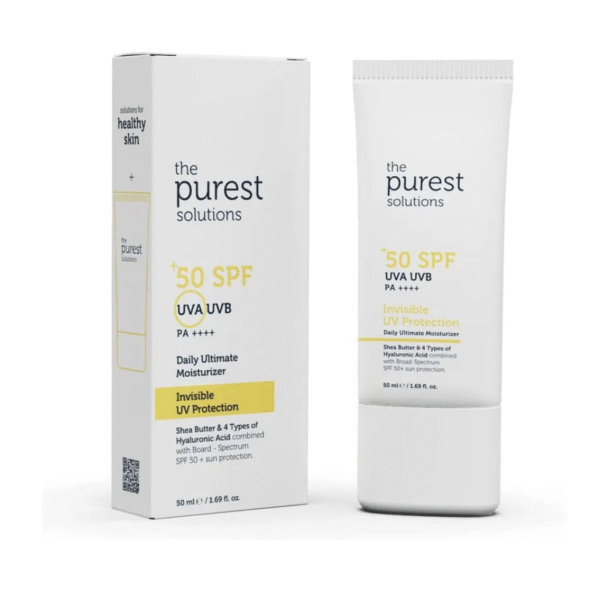 The Purest Solutions Invisible UV Protection | Moisturizer SPF 50+ | 50ml - Image 2