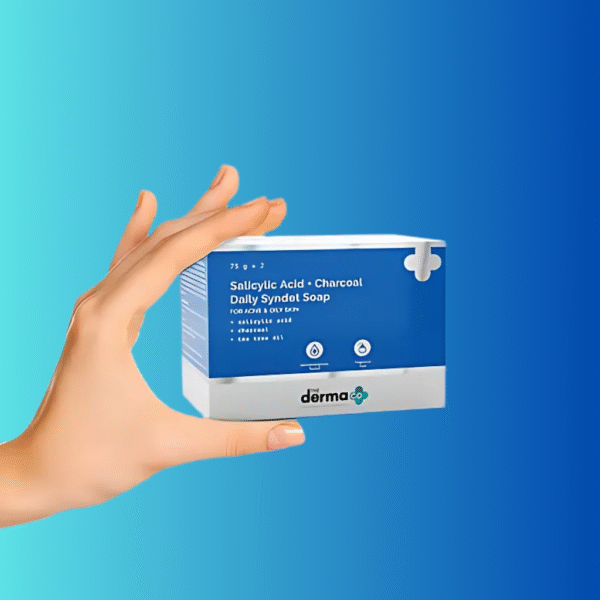 Salicylic Acid + Charcoal Daily Syndet Soap with Charcoal & Tea Tree Oil for Acne-Prone & Oily Skin - 75 g X 2 - Image 2
