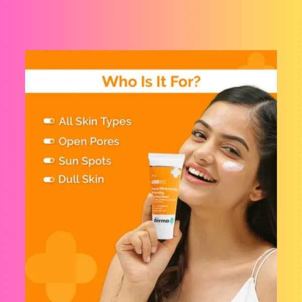 The Derma Co Pore Minimizing Priming Sunscreen - 50g - Image 3