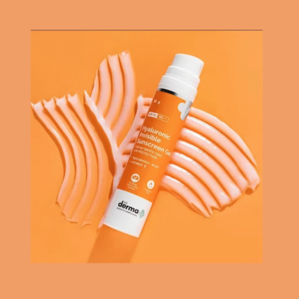 Hyaluronic Invisible Sunscreen Gel with Hyaluronic Acid & Vitamin E - 50g