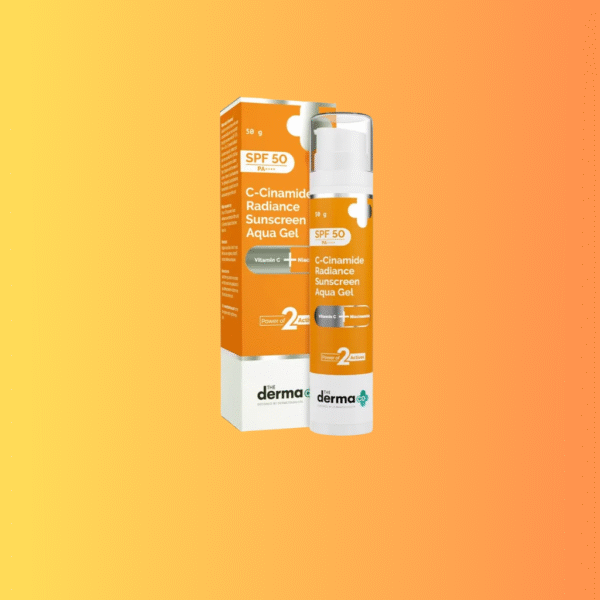 C-Cinamide Radiance Sunscreen Aqua Gel with SPF 50 & PA++++ - 50g