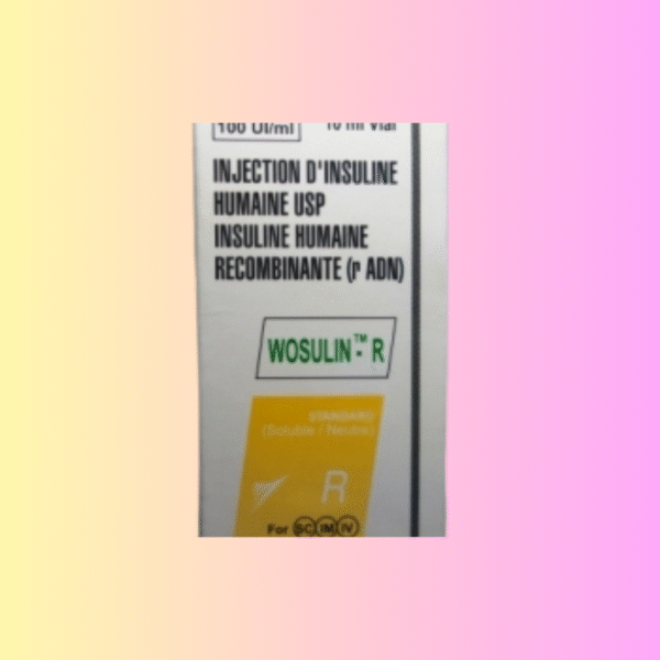 WOSULIN-R VIAL (40IU/ML)