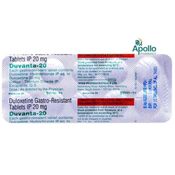 DUVANTA 20 TAB - Image 4