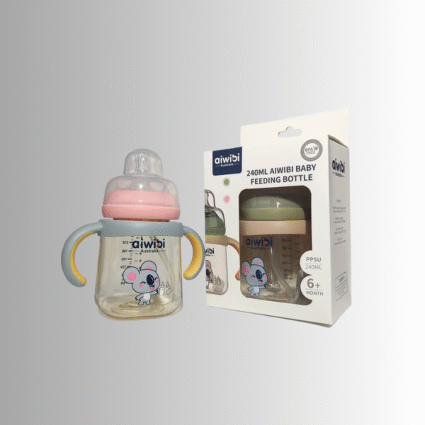 Anti-Gas Breast-Like Baby Feeding Bottle 240ml